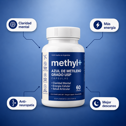 Methyl+® — Recuperá tu energía y claridad mental.