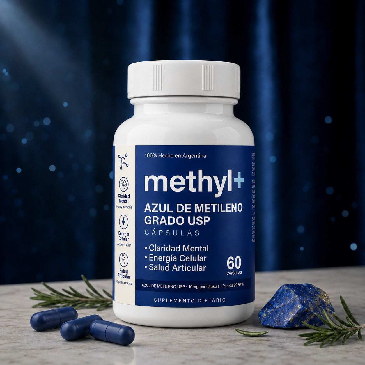 Methyl+® — Recuperá tu energía y claridad mental.